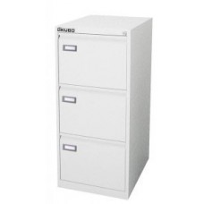 Classificatore Kubo 3 cassetti bianco
