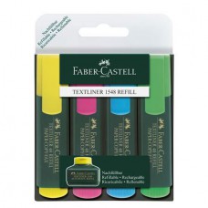 Evidenziatore Faber Castell conf. 4 pz