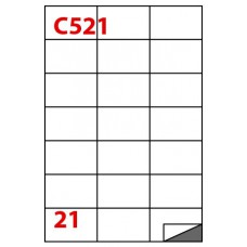 Etichette adesive Markin A4 mis. 70x42,43